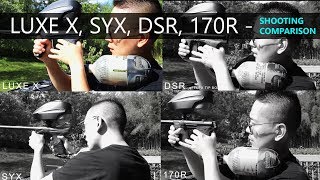 Luxe X Syx DSR 170R  Shooting Comparison [upl. by Purity97]