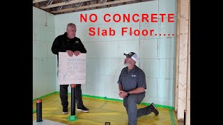 NO CONCRETE Slab Floor [upl. by Tamaru]