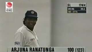 Arjuna Ranatunga Classic Hundred Single Handedly Demolished India in Colombo  Asia Cup 1997 [upl. by Jueta]