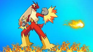 Focus Energy BLAZIKEN Unleashed  Pokemon Indigo Disk [upl. by Lenrad]