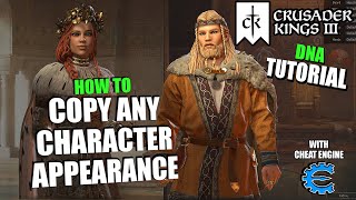 Crusader Kings III  How To Copy Any Character DNA String  DNA Cheat Engine Tutorial [upl. by Lenehc337]