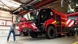 2019 Rosenbauer PANTHER Airport Fire Engine Full Tour Latest Tech [upl. by Norah]