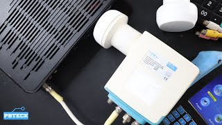 🔵 How To Connect Dstv Explora  Smart LNB  Pbteck [upl. by Enahsal]