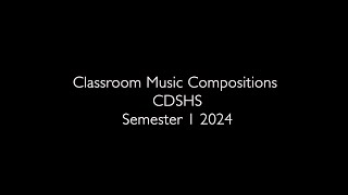 Cleveland District State High School  Classroom Music Compositions Sem 1 2024 [upl. by Roid]