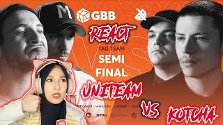 Reaction UNITEAM vs KOTCHA GBB 2019 [upl. by Yretsym]