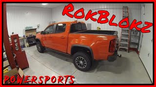 RokBlokz Chevy Colorado ZR2 Mud Flaps Install Guide [upl. by Oinafipe353]