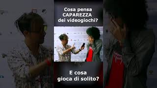 Cosa pensa CAPAREZZA dei videogiochi e cosa gioca [upl. by Ahteral485]