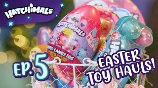 MASSIVE Hatchimals Easter Toy Haul  Hatching with Hatchimals Hatch Club [upl. by Xuaeb12]