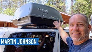 Sportrack Skyline XL Cargo Box SR7095  Unboxing and Installation [upl. by Blackmore]