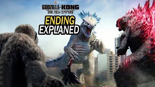 Godzilla X Kong ENDING EXPLAINED PLOT Full Review  MonsterVerse What’s Next [upl. by Lauretta112]