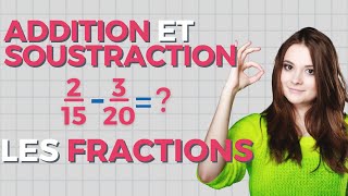 ➕ Addition et soustraction de fractions  Cours de Maths [upl. by Granville530]