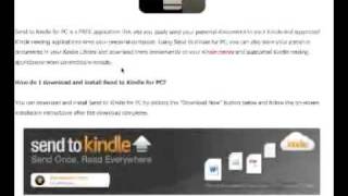 Easiest Way to Send Docs to Your Kindle PC [upl. by Aehsila]