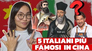 Chi sono i 5 italiani più famosi in Cina  Da Marco Polo ad Andrea Lattuada [upl. by Onitnas]