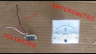 Come installare un voltmetro e un amperometro diy very easy cheap [upl. by Noelani]