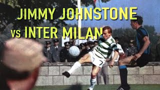 Jimmy Johnstone vs Inter Milan  European Cup Final  Celtics Lisbon Lions [upl. by Rosanna850]