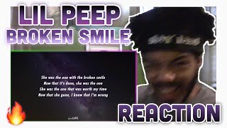 Lil Peep  Broken Smile Reaction [upl. by Sueddaht236]