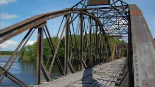 The abandoned SGGJ railroad bridge in Gysinge Sweden [upl. by Nesbitt]