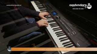 Roland RD800  Sound Demo  Digital Piano [upl. by Sivar287]