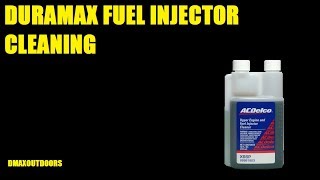 DURAMAX FUEL INJECTOR CLEANING [upl. by Quiteri]