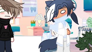 Treated like a baby for a mission part 5gacha club Ethan goes to the doctor💕🤍🥰🫶🏼🤭 [upl. by Pelagias]