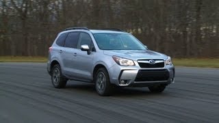 2014 Subaru Forester first drive  Consumer Reports [upl. by Aneeled498]