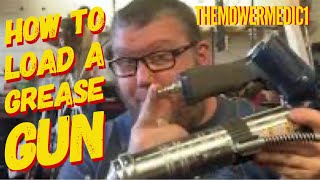 HOW TO PROPERLY RELOAD A GREASE GUN [upl. by Revkah854]