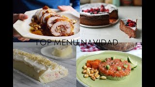 COMO PREPARAR MENU DE NAVIDAD  RECETAS FÁCILES Y DELICIOSAS [upl. by Nadruoj]