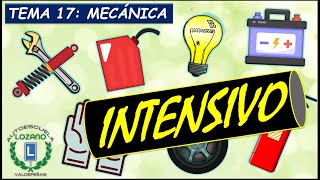 INTENSIVO PERMISO B  TEMA 17 MECÁNICA [upl. by Hamburger944]