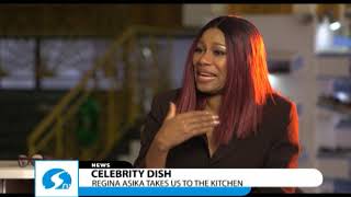 Celebrity dish Regina Askia takes us to the kitchen [upl. by Hinkle866]