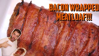 Best Bacon Wrapped Meatloaf Recipe [upl. by Ylrebmyk905]