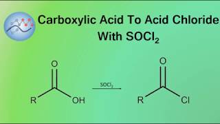 Carboxylic Acid To Acid Chloride With SOCl2 Mechanism  Organic Chemistry [upl. by Aimal]