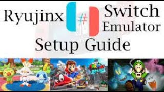 Ryujinx Emulator  Pokemon Sword  Setup Guide 2020 updated [upl. by Nilo]