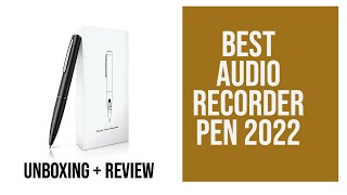 Best Audio Recorder Pen 2022 [upl. by Nogras]