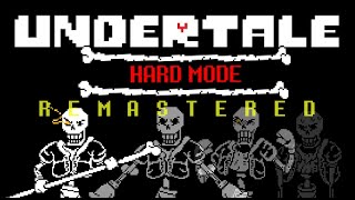 Undertale Disbelief Papyrus Hard Mode OST REMASTERED 35k special [upl. by Ronnholm]