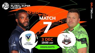 Highlights  Cricket Victoria vs Lahore Qalandars  GSL 2024 [upl. by Ailime95]