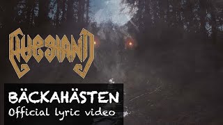 HUGGTAND  Bäckahästen Official Lyric Video [upl. by Airyt]