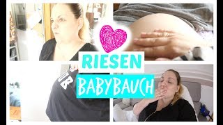 Mein Bauch platzt  Update Kliniktasche  Noch 19 Tage  Neue Kamera  Linda [upl. by Onirefez801]