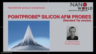 NanoWorld Pointprobe® Silicon AFM Probes Screencast Standard Tip [upl. by Winston]