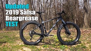 2019 Salsa Beargrease Fat Bike Test Review 26 vs 275 Fat Bike Shootout [upl. by Navap]