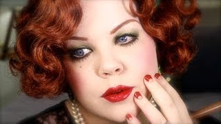 1930s Makeup Tutorial Old Hollywood Glamour ♥ Historically Accurate Tutorial [upl. by Iroak]