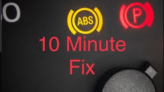 ✨GMC BRAKE WARNING LIGHTS  FAST EASY FIX✨ [upl. by Sarette]