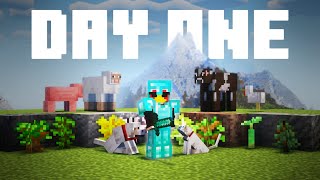 What can you do in ONE Minecraft Day [upl. by Illib92]