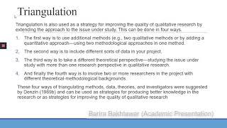 What is Triangulation in Research [upl. by Wasserman]