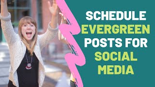 Scheduling Evergreen Social Media SmarterQueue Tutorial [upl. by Aryahay584]