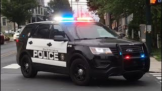 Best Of Police Cars Responding Compilation 2017 [upl. by Aiym]