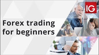 Forex trading for beginners  IG Academy [upl. by Nylaret]