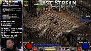 Diablo 2  Pit farming and Pindle with 700 MF Pitzerker Griffons today 01032019 [upl. by Kanal809]