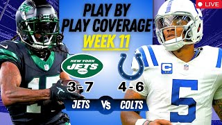 Indianapolis Colts  New York Jets  NFL Week 11 [upl. by Valma]