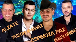 Espinoza Paz Álzate Jessi Uribe Yeison Jiménez solo éxitos 2023 lo mejor en ranchera y popular [upl. by Phalan360]