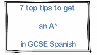 7 top tips to get an A in GCSE Spanish level 9 [upl. by Killion]